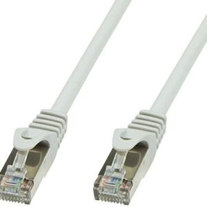 World of Data 15m GREY CAT6 Network Cable - Premium Quality (100% Copper Wire) - RJ45 - Ethernet - Patch - LAN - 10/100/1000 - Gigabit
