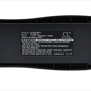 1960mAh Battery for Cisco 7920 CP-7920 CP-7920-FC-K9 CP-7920G 74-2901-01 Cordless Phone Battery