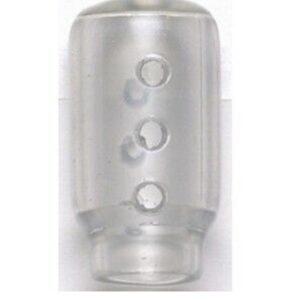 25 items Aspen Surgical Laparoscopic MIS Vented Tip Protectors - Vented Trocar Probe Guard, Clear, 20 mm x 10 mm - 097014BBG