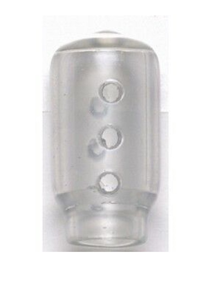 25حبة واقيات طرف تنفيس لتنظير البطن الجراحي من أسبن - واقي مجس مبزل ، شفاف ، 20 مم × 10 مم - 097014BBG