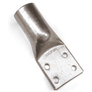 500-4E10  F4 - 4 HOLES POWER TERMINALS - LONG NECK - BOUBLE CRIMPING